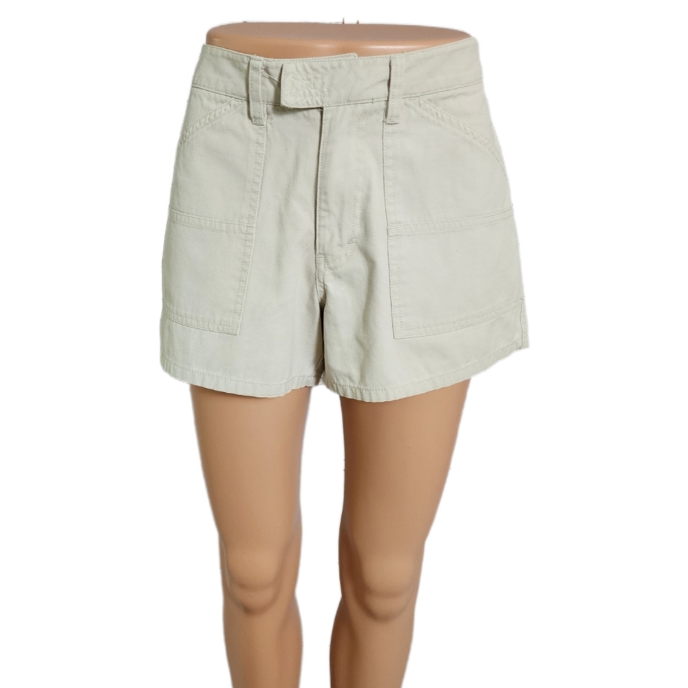Vintage 90s Unionbay Utility Carpenter Shorts Khaki Size 5 100% Cotton